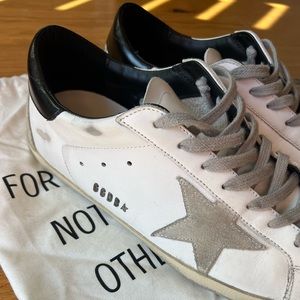 Men’s Golden Goose Super Star White size 42